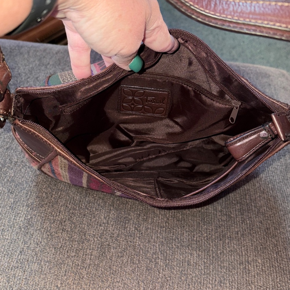 Fossil Multicolor Patterned Shoulder Bag - Picture 8 of 10